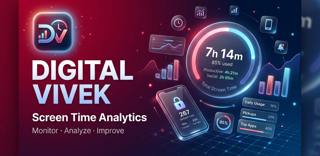Digital Wellbeing Platform for Screen Time Analytics & Productivity Insights
